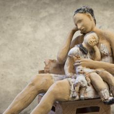 Generazioni – terracotta policroma, 2005
